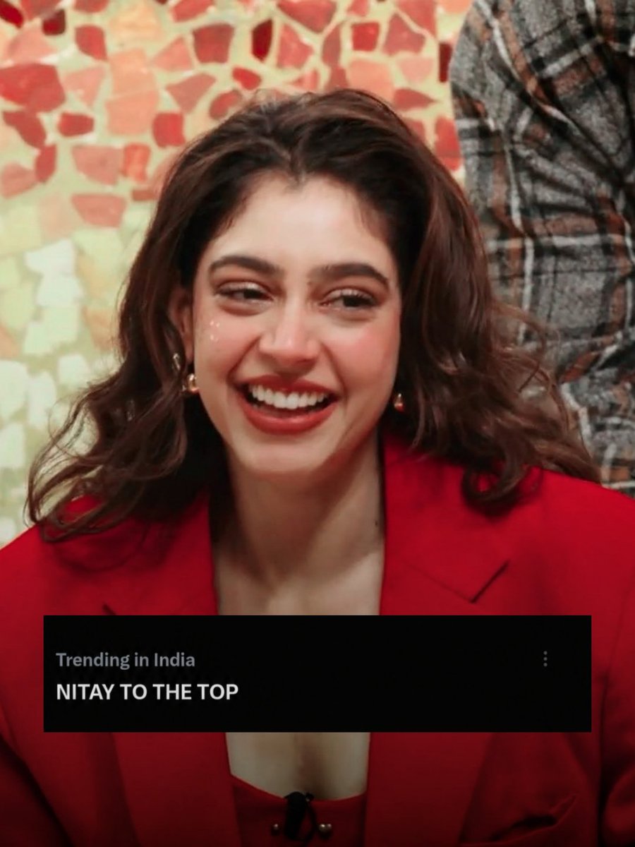 nitiology's tweet photo. Three cheers for Fanmily 🤍

NITAY TO THE TOP 

#NitiTaylor https://t.co/0HTYHMMpJm