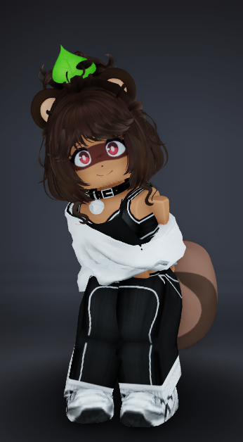 moonytanuki's tweet photo. Oh HI! Want to play a game?🦝🍃 

I've created my first UGC and wanted to make my OC's head, and I've put them up for sale for EVERYONE! 

Also im accepting commissions if you want me to make your own head! for just $20 
https://t.co/A7wbY70GOw

#roblox #furry #ugc #sona #robloxavatar #RobloxUGC