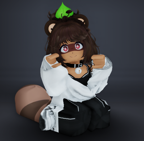 moonytanuki's tweet photo. Oh HI! Want to play a game?🦝🍃 

I've created my first UGC and wanted to make my OC's head, and I've put them up for sale for EVERYONE! 

Also im accepting commissions if you want me to make your own head! for just $20 
https://t.co/A7wbY70GOw

#roblox #furry #ugc #sona #robloxavatar #RobloxUGC