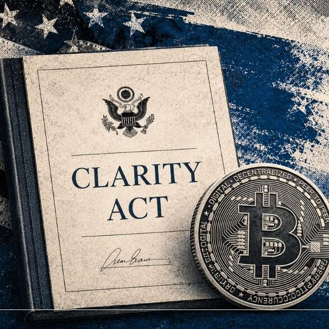 CryptoGerla's tweet photo. $BTC has always had a major catalyst standing between one phase and the next.

The market usually waits for one big uncertainty to disappear.

2017:
Bitcoin futures launch gave traditional investors a regulated way to gain exposure.

2020:
Fed liquidity injection after COVID changed the entire risk-asset landscape and started a new institutional cycle.

2021:
Coinbase IPO + Bitcoin futures ETF approval pushed crypto deeper into mainstream finance.

2022:
FTX collapse created a trust crisis and forced the market to rebuild.

2023-24:
Spot Bitcoin ETF approval became the biggest institutional unlock in crypto history.

2024:
Bitcoin halving reduced new supply and strengthened the long-term scarcity narrative.

Every cycle has had a major hurdle.

Once that hurdle is cleared, Bitcoin finds a new direction.

Right now, the market is waiting for the next one:

The CLARITY Act.

Regulatory uncertainty has been one of the biggest reasons institutions have stayed cautious.

Clear rules change that.

The next wave of adoption doesn't come from more hype.

It comes when the biggest players finally have a clear path to enter.

The market usually prices in the future before the headlines arrive.