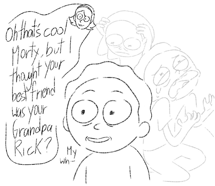 OnionMorty's tweet photo. tmw you’ve got the whole student body convinced you’re a creepy little grandpa’s boy https://t.co/oP3UfMJHbW