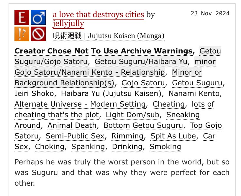 hispringsbye's tweet photo. reposting one of my favorite fics i’ve written for stsg day :)

🌸 a love that destroys cities
🌸 explicit
🌸 60k words

https://t.co/gahFV1zkJj https://t.co/EtO6QQdhqs