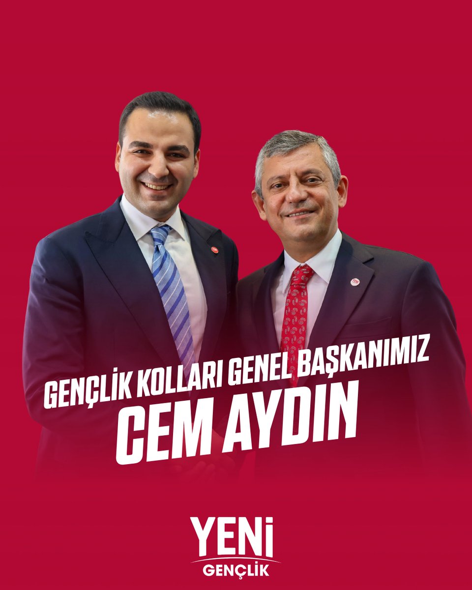 yepyenigenclik's tweet photo. Genel Başkanımız Özgür Özel liderliğinde gençlerin açtığı YENİ yolu birlikte öreceğiz! https://t.co/GC2dgHTCPj