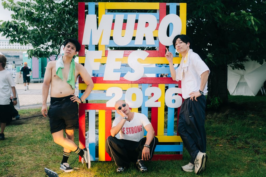 herocomplexKKK's tweet photo. 2026.07.25 横浜赤レンガ倉庫 野外特設会場
"MURO FESTIVAL 2026"
ありがとうございました!
#HEROCOMPLEX
photo by @kiteretsu_works https://t.co/b68TLSwemM