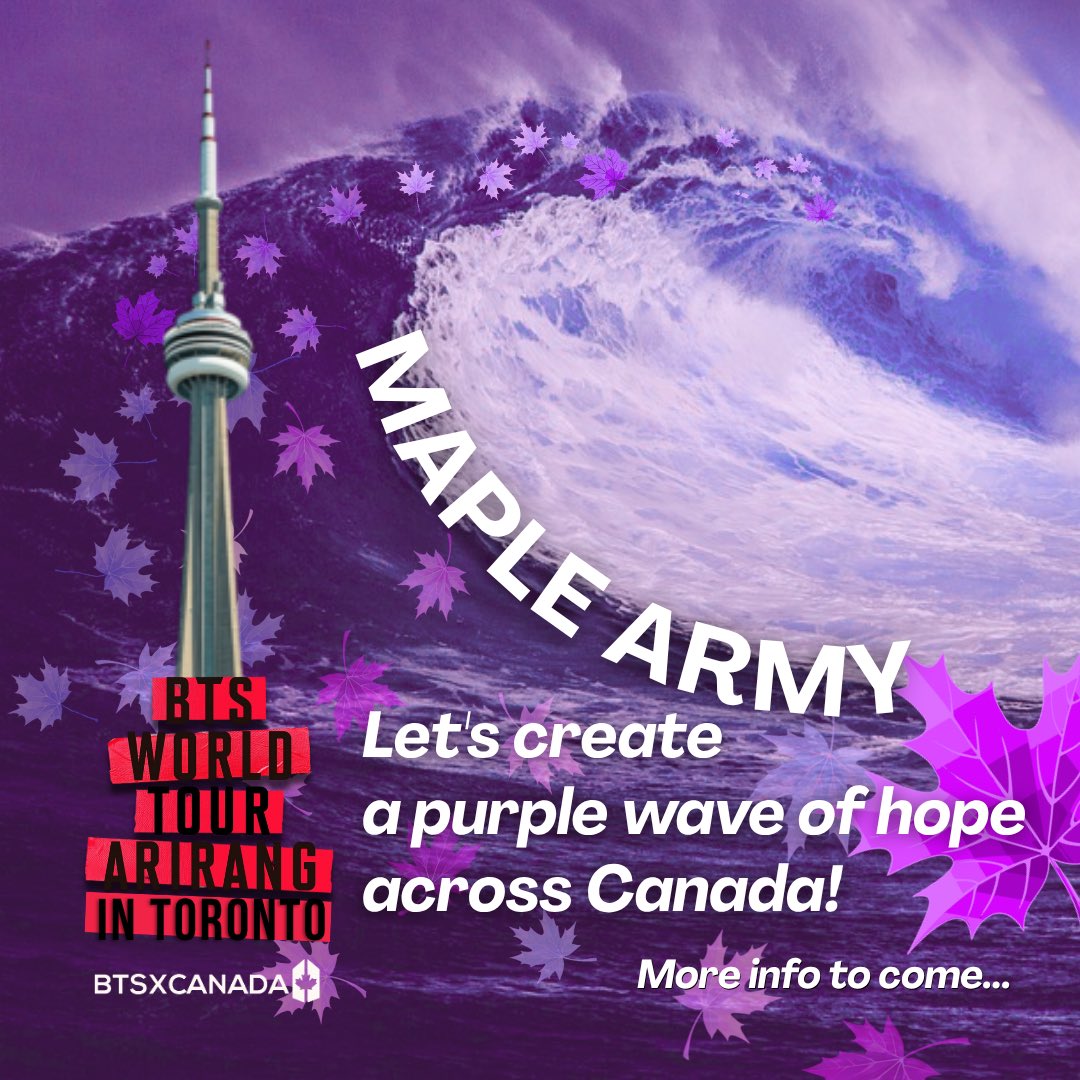 BTSxCanada's tweet photo. 🤝💜 https://t.co/qfixZR6bKG