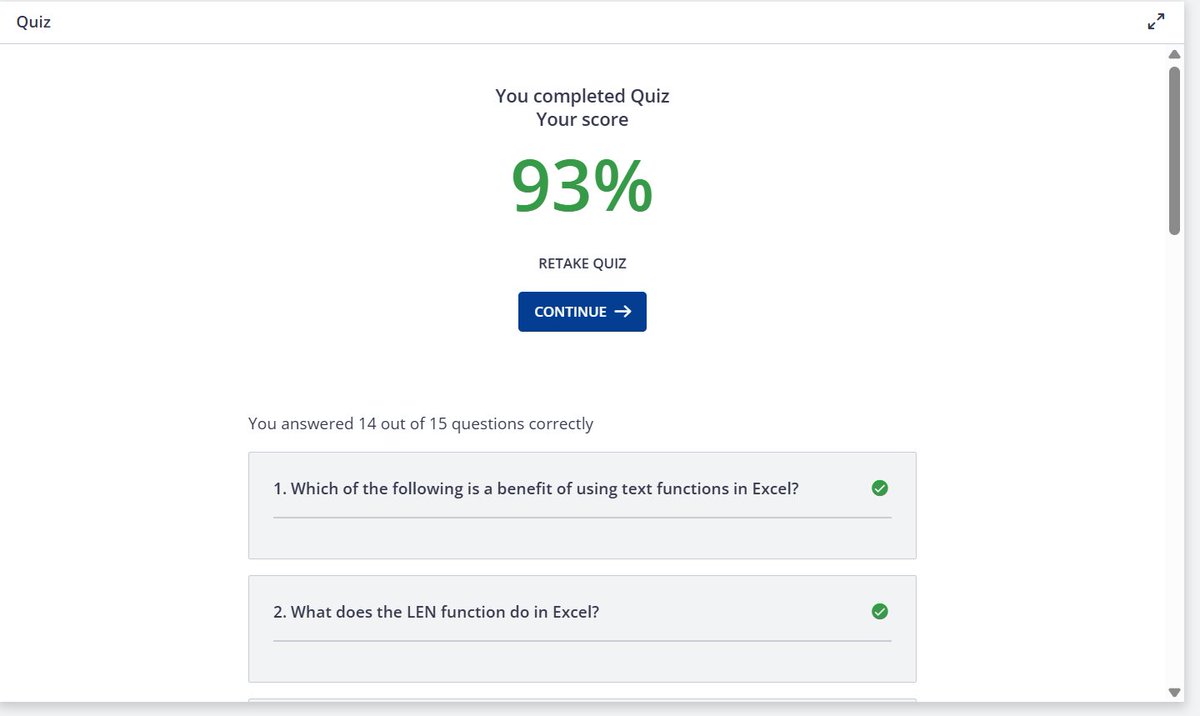 classicman70483's tweet photo. Time to wrap up another week of learning and practice by taking my third quiz on my LMS..
@TechSphereAcad this was a bit tricky today but i still
got an almost perfect score on my first attempt 🤏🌚
Day 16 #30DaysOfTech #Techsphere #Learninginpublic https://t.co/cckFxoJpOt