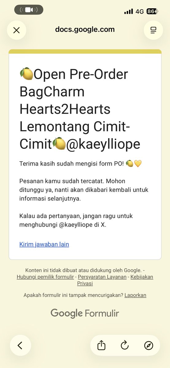 ye0nkim's tweet photo. @kaeylliope AKU SUDAHH PESANNN😚🫶🏻 https://t.co/8CsaDj69sR