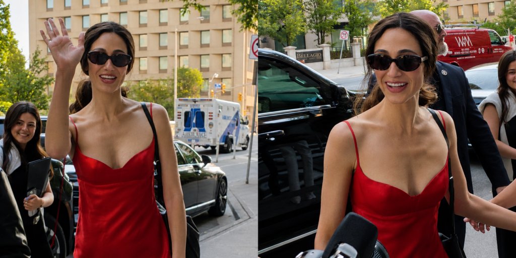 mrwillw's tweet photo. Emmy Rossum in Toronto for upcoming Hulu on @DisneyPlusCA series FURIOUS.

https://t.co/Yg5D7yH5Y4 https://t.co/evzpUTmTYB