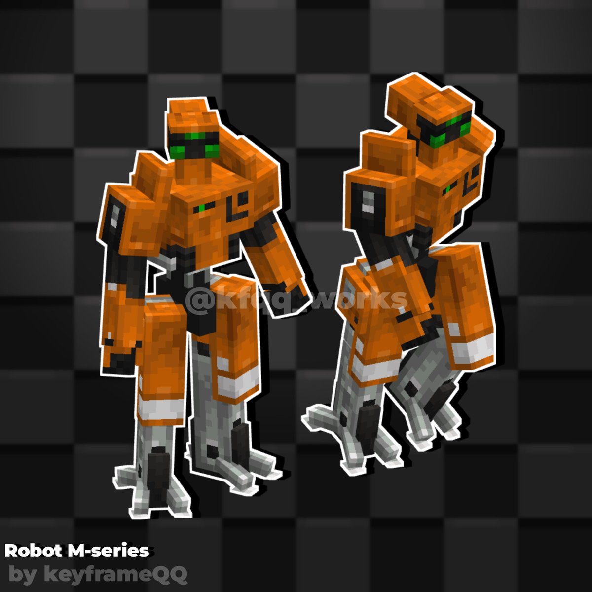 ananasbedrock_'s tweet photo. Robot M-Series — Made for the masses. Made to move freight
#lowpoly #Blockbench #3DModel #art #Minecraft #art #Robot #minecraftmod #minecraftart #gamedev #gamedevelopment #moddev #blockbench #pixelartist https://t.co/SlsmOvZdwi
