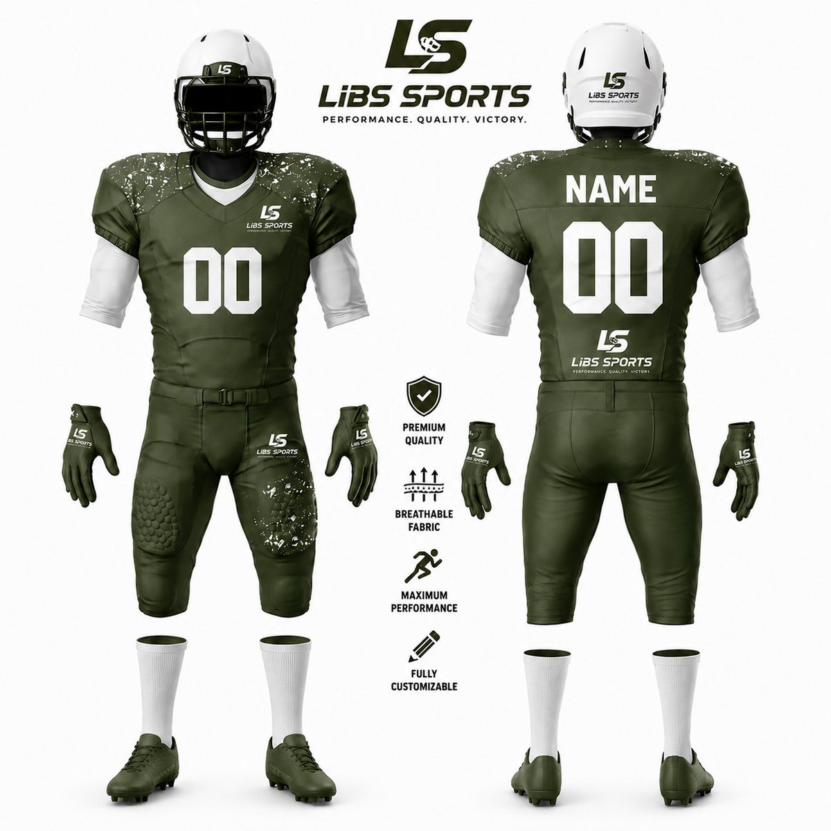 LibsSports's tweet photo. Sublimated American Football Team Uniform Set

Contact Us for samples or Bulk Orders
WhatsApp or DM Us For more details

#americanfootball
#USASportswear
#sportswear
#uniforms
#sports https://t.co/gU1tG7rJCD