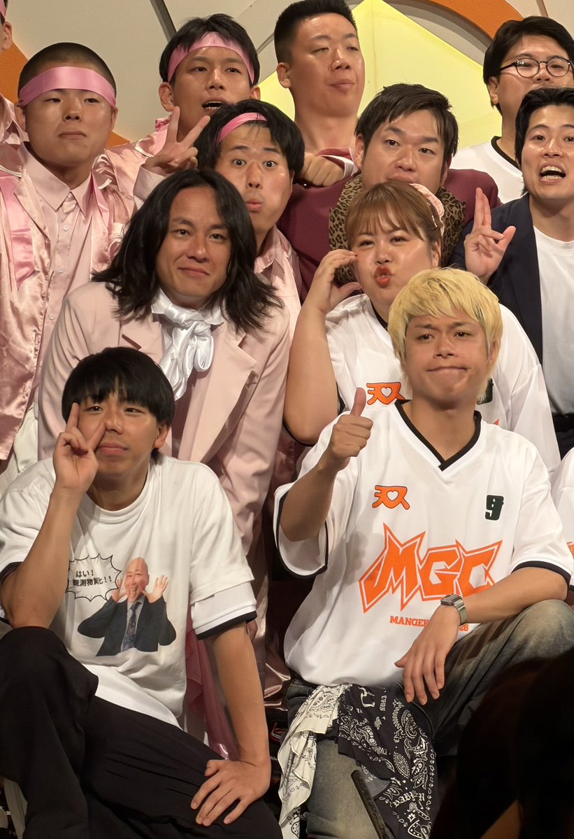 Teddy__310's tweet photo. #マンゲキカップ2026
中継で大東さん登場沸いた！
リンボー対決盛り上がったwww
伊藤さんの暗記素晴らしかった👏
モナキHANAパラ銀最高！茶屋さん良すぎ
YOSH!NOさん大活躍www
ラップ芸人感動😭先輩方の卒業寂しい
成人式の櫻井さんと広木さんのオードブルはまた聞けるはず☺️
㊗️圧勝！MCお疲れ様でした https://t.co/f4AN47iPQv