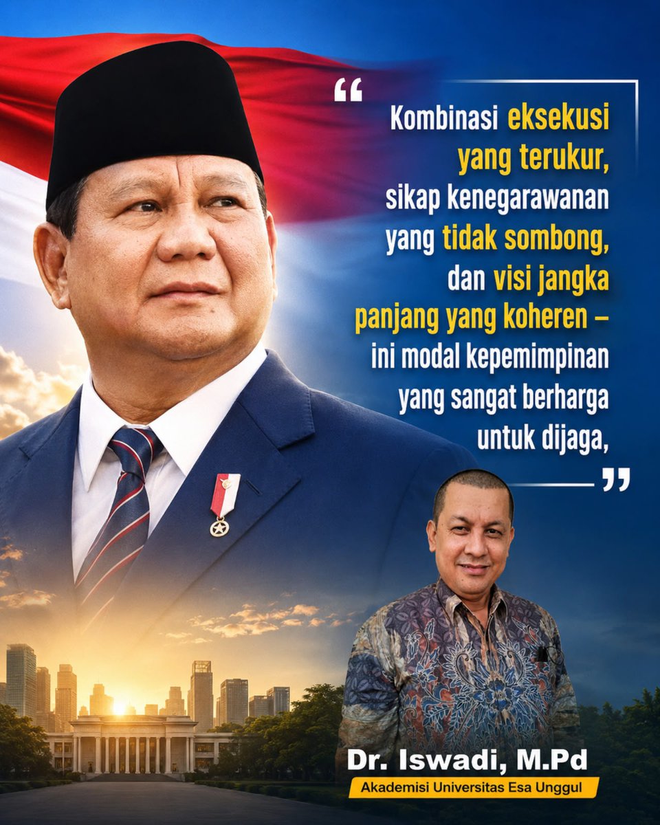 qorgeouse's tweet photo. modal kepemimpinan yang sangat berharga untuk dijaga
#KinerjaNyataPrabowo https://t.co/B7qQjs0qDQ