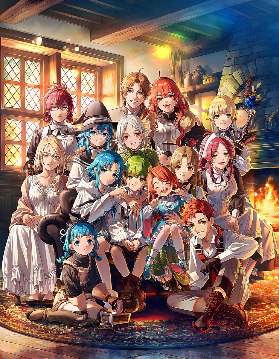 rafaelportillo's tweet photo. Toda semana tem alguém em alguma comunidade de anime reclamando de Mushoku Tensei.

Sempre reclamam como Rudeus era uma pessoa horrível na primeira vida e não mudou na segunda vida.

Falta ao anime ter o Rudeus idoso como narrador se criticando o tempo todo como nas novels. https://t.co/C58D9UbpuS