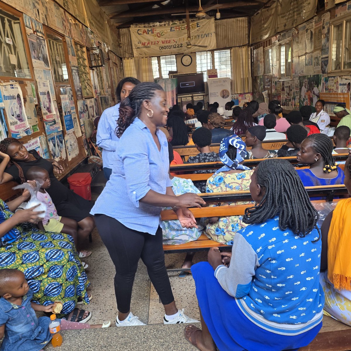 jjkariisa's tweet photo. Honored to accompany @Rotary_Bugolobi president Maggie Matovu at Kiswa Medical Hospital alongside members of the Rotary Club of Bugolobi! Together, we distributed Mama Kits to support Teenage mothers &amp; champion Maternal Health in our community. A deeply inspiring &amp;impactful day. https://t.co/kxWkc6xj3m