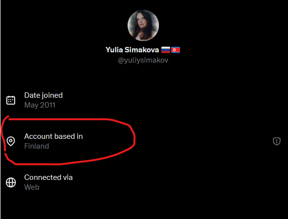 miniluvru's tweet photo. @yuliysimakov Юленька, Вы специально для того, чтобы написать эту муйню, подключились через VPN в Финляндии, несмотря на то, что хуйло это запрещает? Или, боже упаси, живёте там? https://t.co/U8RFepL1kt