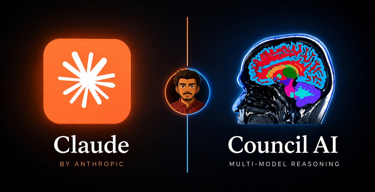 alifcoder's tweet photo. 🚨 BREAKING: Claude just launched Council — and it might be its smartest feature yet.

Instead of relying on a single AI response, Council creates a panel of 5 AI advisors that debate, challenge, and refine ideas before delivering one polished final answer.

Here's exactly how to set it up—and 10 powerful prompts you need to try today. 👇

🔖 Save this thread. You'll thank yourself later.