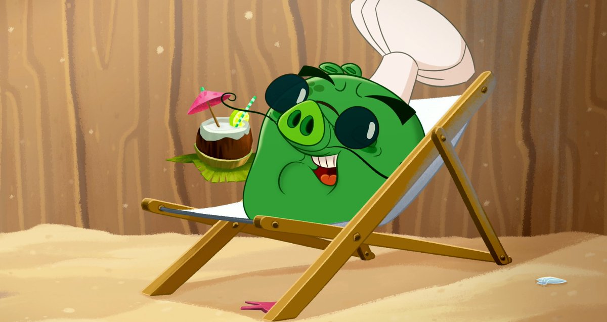 AngryBirds's tweet photo. beach day! 🏝️ https://t.co/qbTWlJLDh9