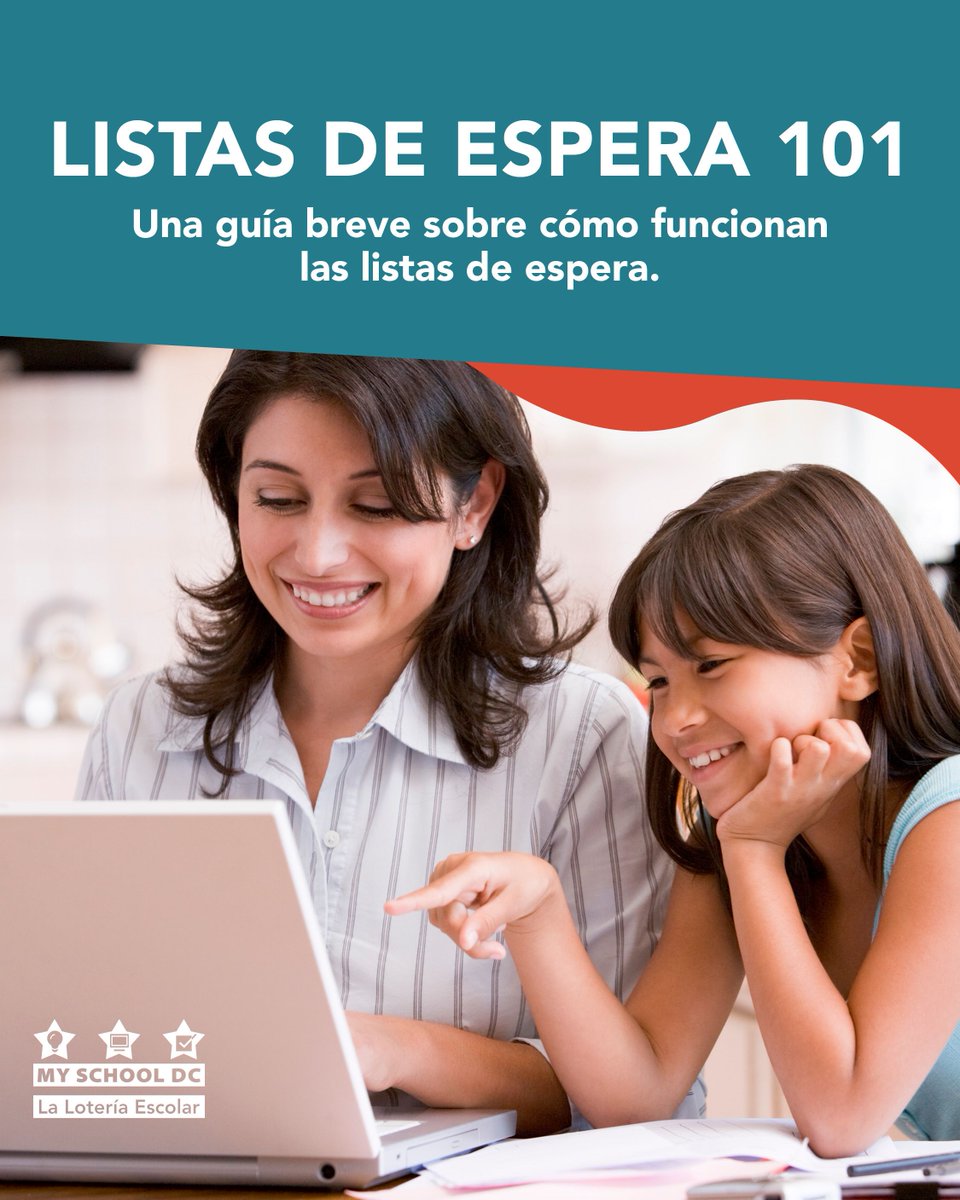 MySchoolDC's tweet photo. ¿Todavía está buscando una escuela para el año escolar 2026–27?

Consulte nuestra página de escuelas con listas de espera breves para encontrar escuelas con menos de 10 estudiantes en lista de espera: https://t.co/xi96AEzdt1 

Comience su búsqueda hoy mismo. https://t.co/A2136c34X8