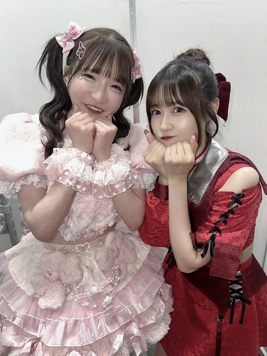 MIYU_RED_i's tweet photo. 2ショット📸🤍

きゅるきゅるふわふわで
とんでもなく可愛かったです🥺⸝⸝⸝
お写真ありがとうございました！

#もえあず さん🎀 #レッドアイ 
#HNGSONIC2026 https://t.co/PNuYQyk3HA