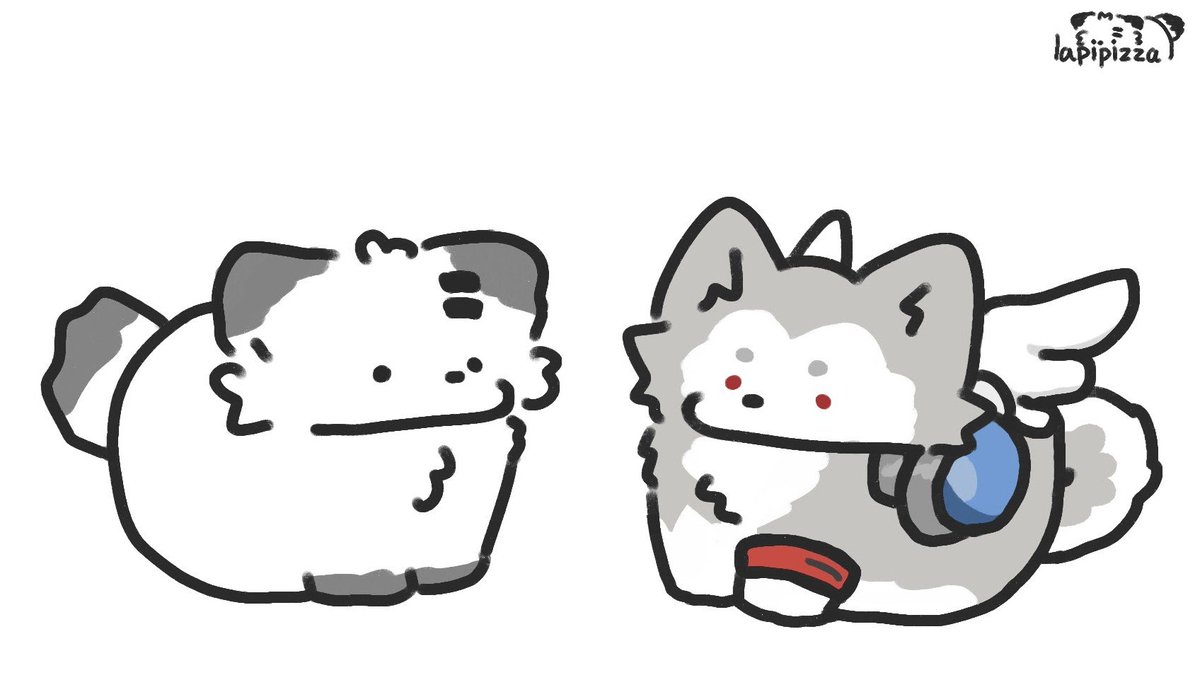 Dr_luyan's tweet photo. 🐺🤝🐶 https://t.co/M39SMZfahH