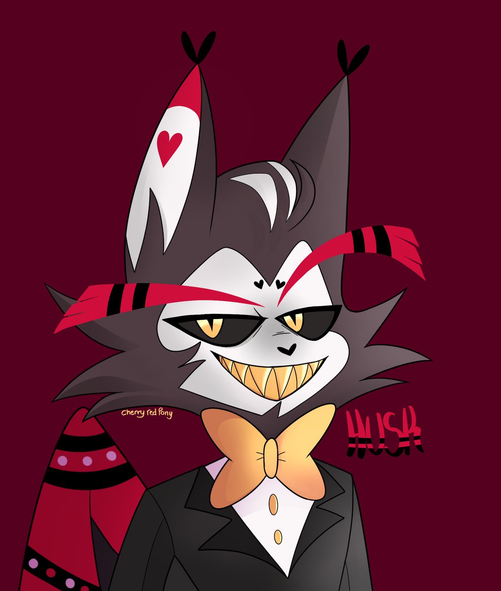CherryRedPony's tweet photo. Overlord Husk!!! 

GOOD LORD HE'S HOT.
#hazbinhotelhusk #Husk #Huskhazbinhotel #hazbinhotel https://t.co/pnPFvhCMyC