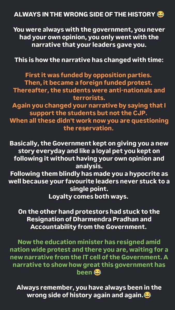 0xMahi's tweet photo. Always in the wrong side of the history. https://t.co/1JYktDpcsj
