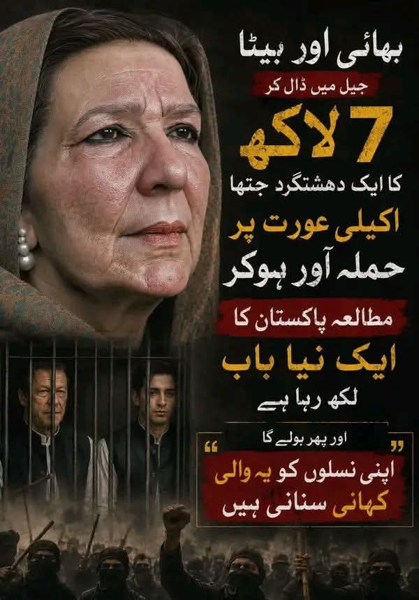 PTI_Ik786's tweet photo. ایک اکیلی اور پر 7 لاکھ کا دہشت گرد جتھاہ حملہ اور ہے

#FreeIKTheNationalAsset @TM__SOW https://t.co/XINqFNDS7D
