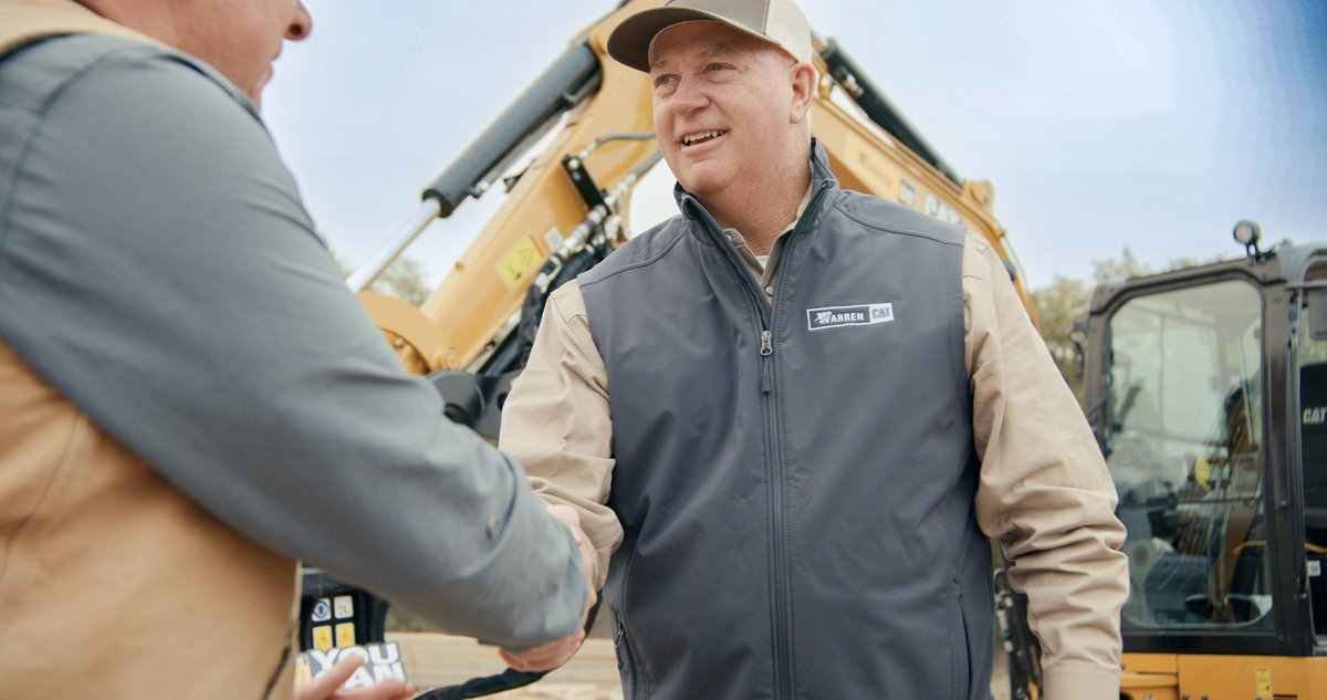 WarrenCAT's tweet photo. The right machine can help you do more.
With financing options from Warren CAT, upgrading your fleet is easier than ever.
Explore your options: https://t.co/JsLOhBO31q
#WarrenCAT #WhateverTheJob #WhateverItTakes https://t.co/kCguqW91jx