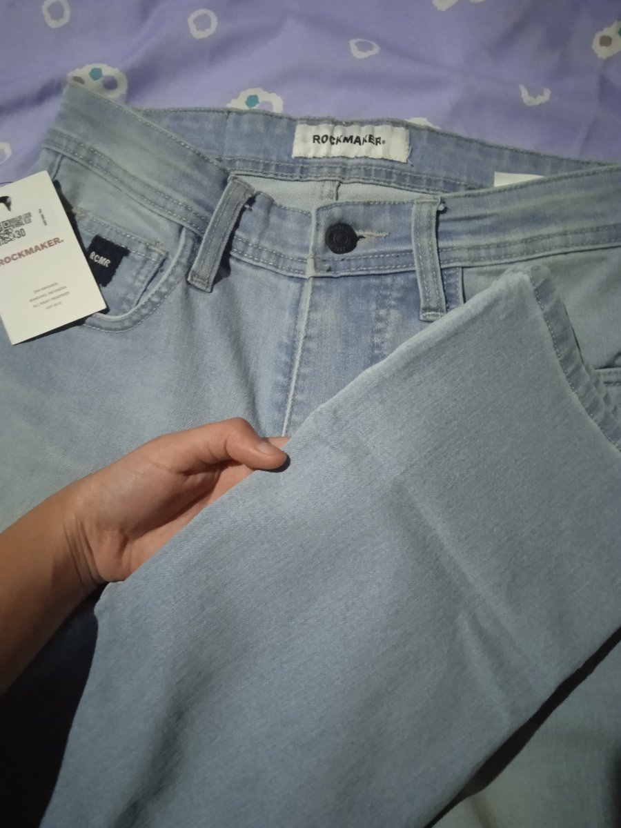 machacihh_'s tweet photo. wts Jeans Cowo ROKCMAKER mineral blue
New with tag ukuran 30
 💸150k nego tipis
 bisa buat kado cowo 

dm Semarang bisa 🍊 https://t.co/V6iaFW5T9y