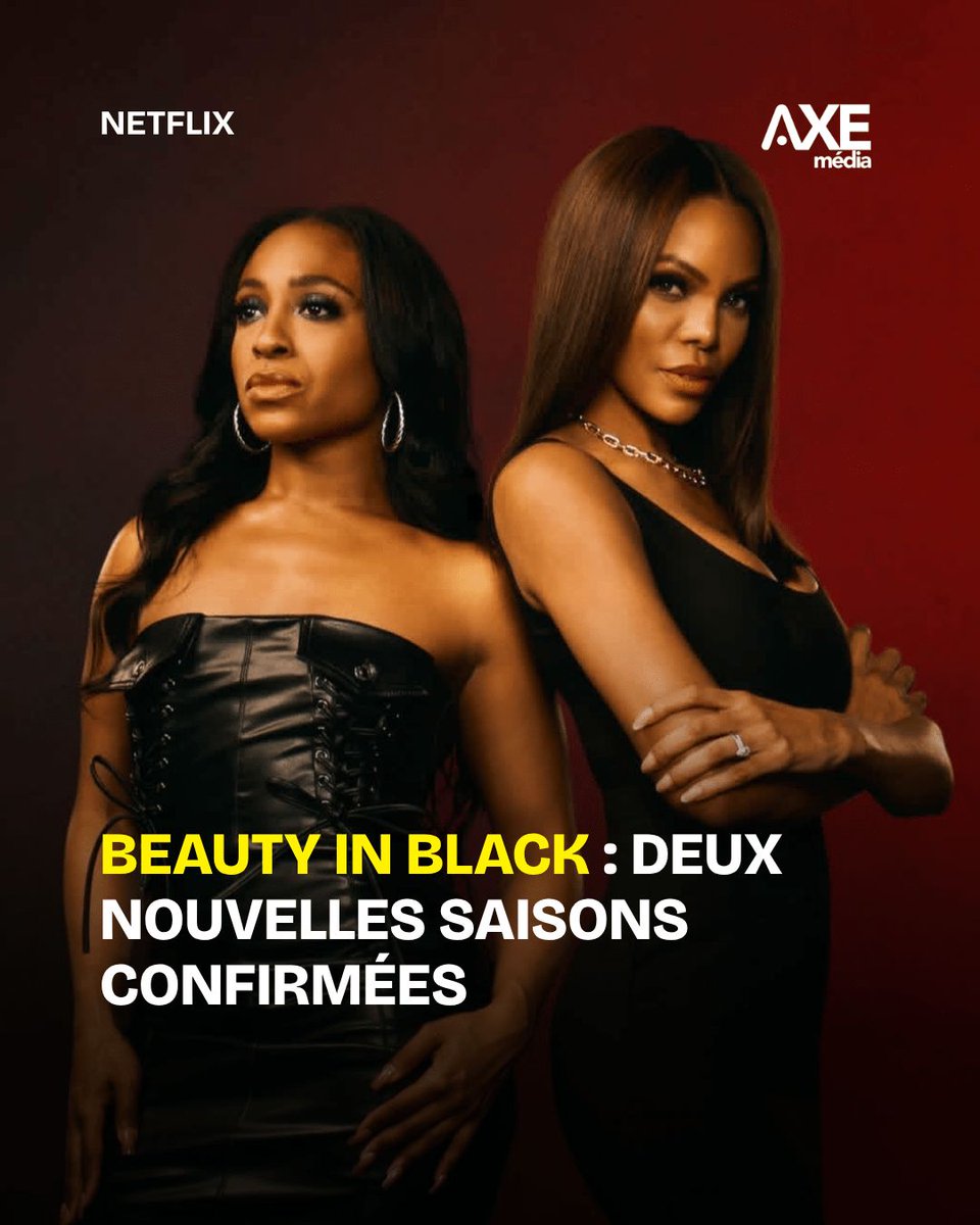 alainmwamba's tweet photo. Beauty in Black est renouvelée pour une quatrième saison avant même la diffusion de la troisième. Netflix n’a pas encore communiqué la date de sortie de la saison 3.
Netflix est inclus dans l’offre TOUT CANAL+ grâce au partenariat entre CANAL+ et Netflix.
#AXEmedia https://t.co/sUYSFaayMA