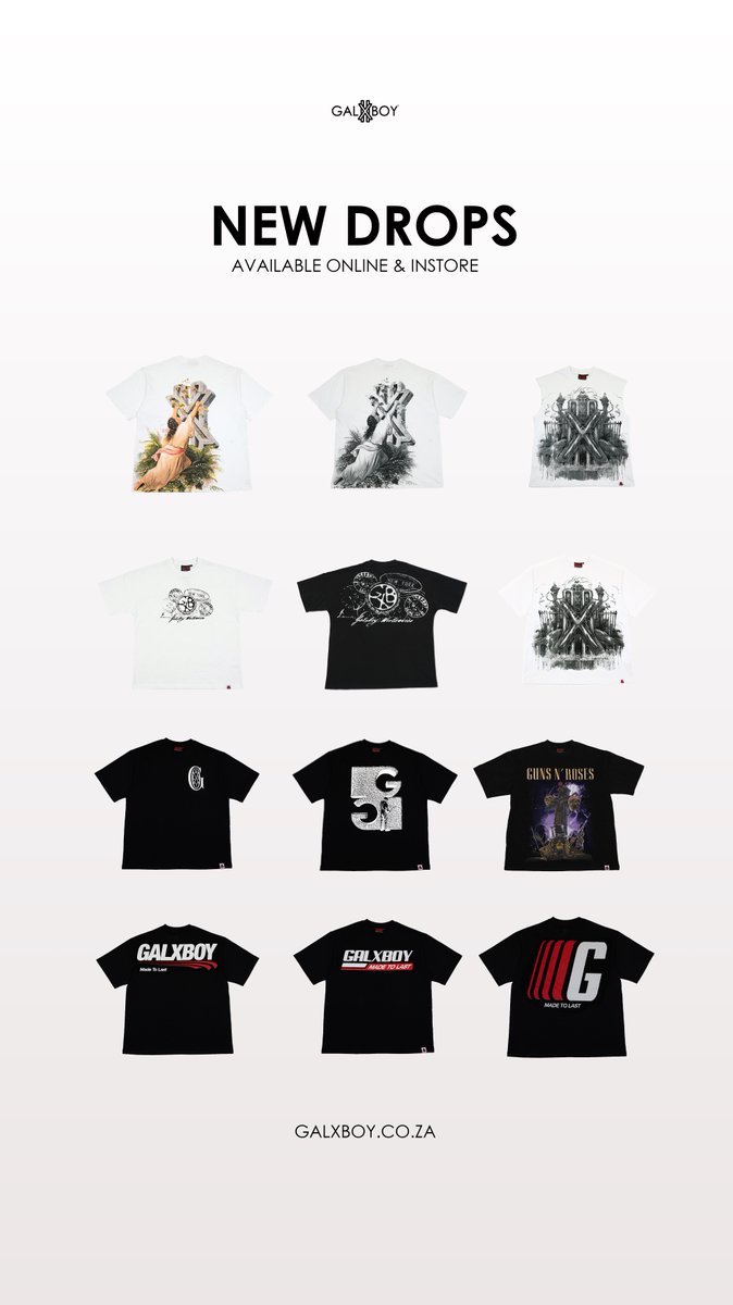 GALXBOY's tweet photo. Shop your favorite collection. Available online and in store.​

GALXBOY – THAT'S CULTURE​
https://t.co/EZvPUrX10e https://t.co/IKtESDSOjT
