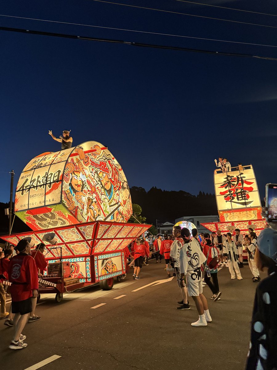 そして、本日、 20年ぶり？くらいに「知覧ねぷた祭り」に参加できまし