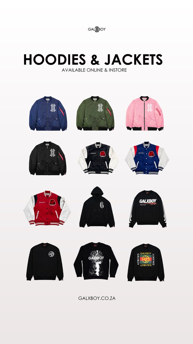 GALXBOY's tweet photo. Shop your favorite collection. Available online and in store.​

GALXBOY – THAT'S CULTURE​
https://t.co/EZvPUrX10e https://t.co/IKtESDSOjT