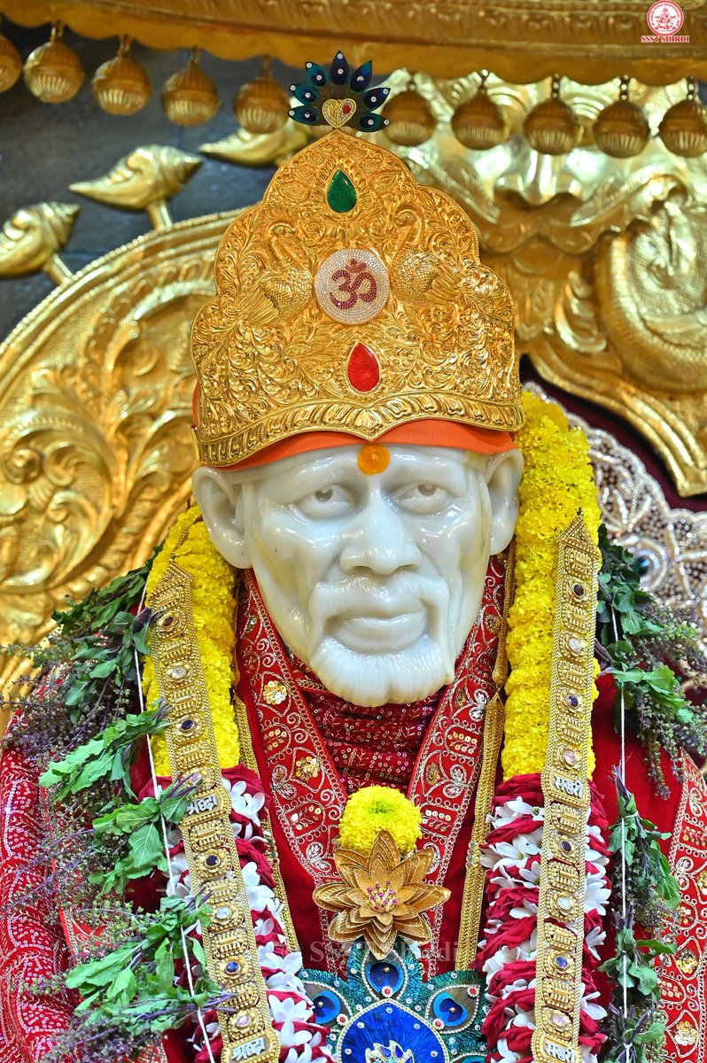 SSSTShirdi's tweet photo. *!! ॐ साई राम !!*
*श्री साईबाबा संस्थान विश्वस्त व्यवस्था,शिर्डी*
*!! ॐ Sai Ram !!*
*Shri Saibaba Sansthan Trust, Shirdi*
≈≈≈≈≈≈≈≈≈≈≈≈≈≈≈≈≈ 
*आरती :- धुपारती*
*शनिवार २५ जुलै २०२६*  
*Aarti :-Dhooparti*
*Saturday 25 July 2026* https://t.co/VzSp86Tyb7