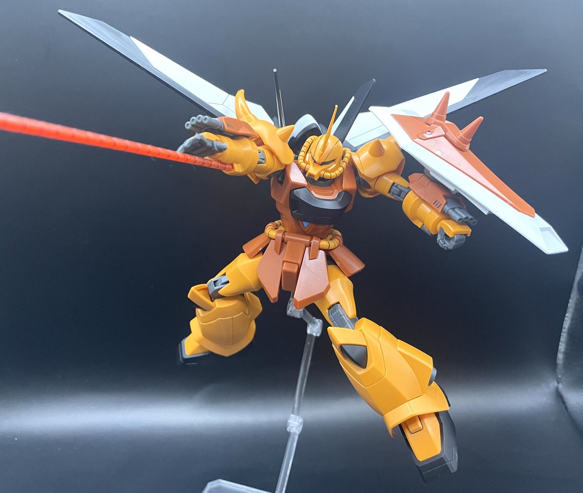 detteny_'s tweet photo. hgce1/144グフイグナイテッド(ハイネ・ヴェステンフルス専用機) 完成！
#ガンプラ
#ガンプラ好きと繋がりたい
#おまえらのSEEDを見せてくれ
#ハイネグフ https://t.co/Vvcia7n9ax