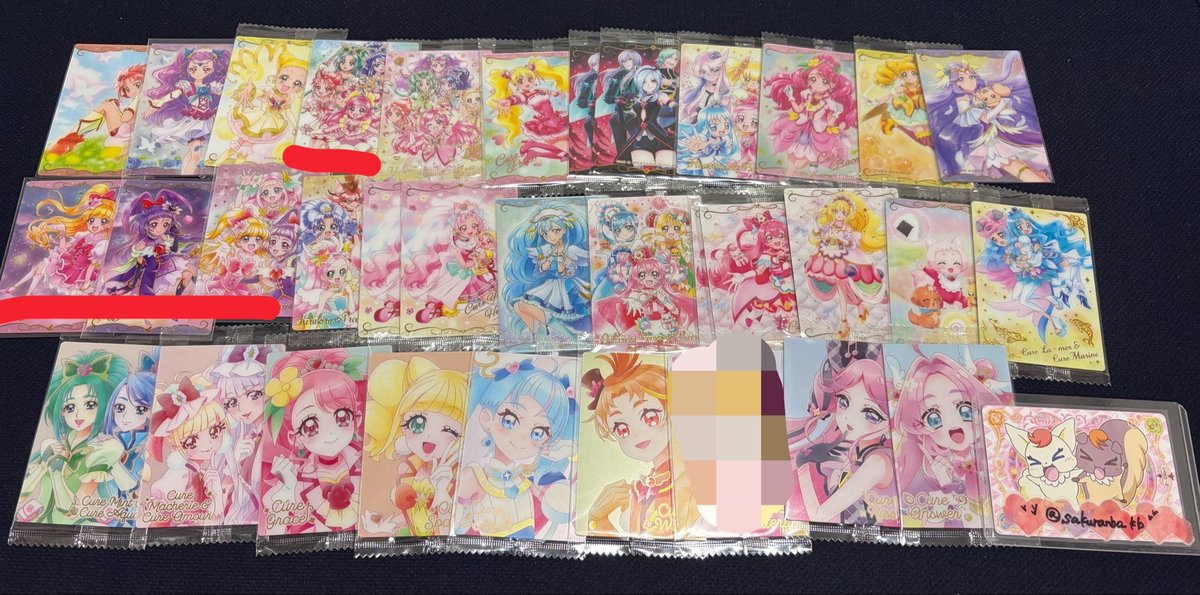 24cure__f's tweet photo. @sakuranbo_kb キュアホワイト10
検索から失礼いたします。お求めのMHの集合を各1で計2点所持しているのですが、赤線を引いたもので交換可能なものはございますでしょうか？
XのアプデによりALTがみれなくなっております。
条件外からの声掛けでしたら申し訳ありません。
ご検討よろしくお願いいたします。 https://t.co/fXXTU4yNn9