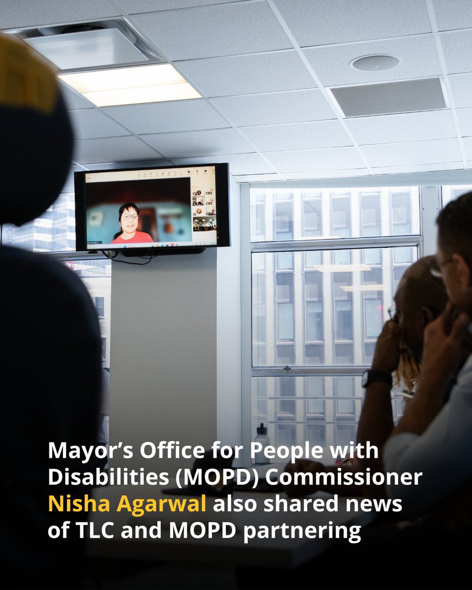 nyctaxi's tweet photo. She also attended the CIDNY Consumer Action Network Meeting and ADA Celebration with Commissioner Agarwal to hear from more New Yorkers with disabilities. This July and beyond, our focus is on passenger dignity and improving service for passengers with disabilities. https://t.co/SPAYKa9c1A