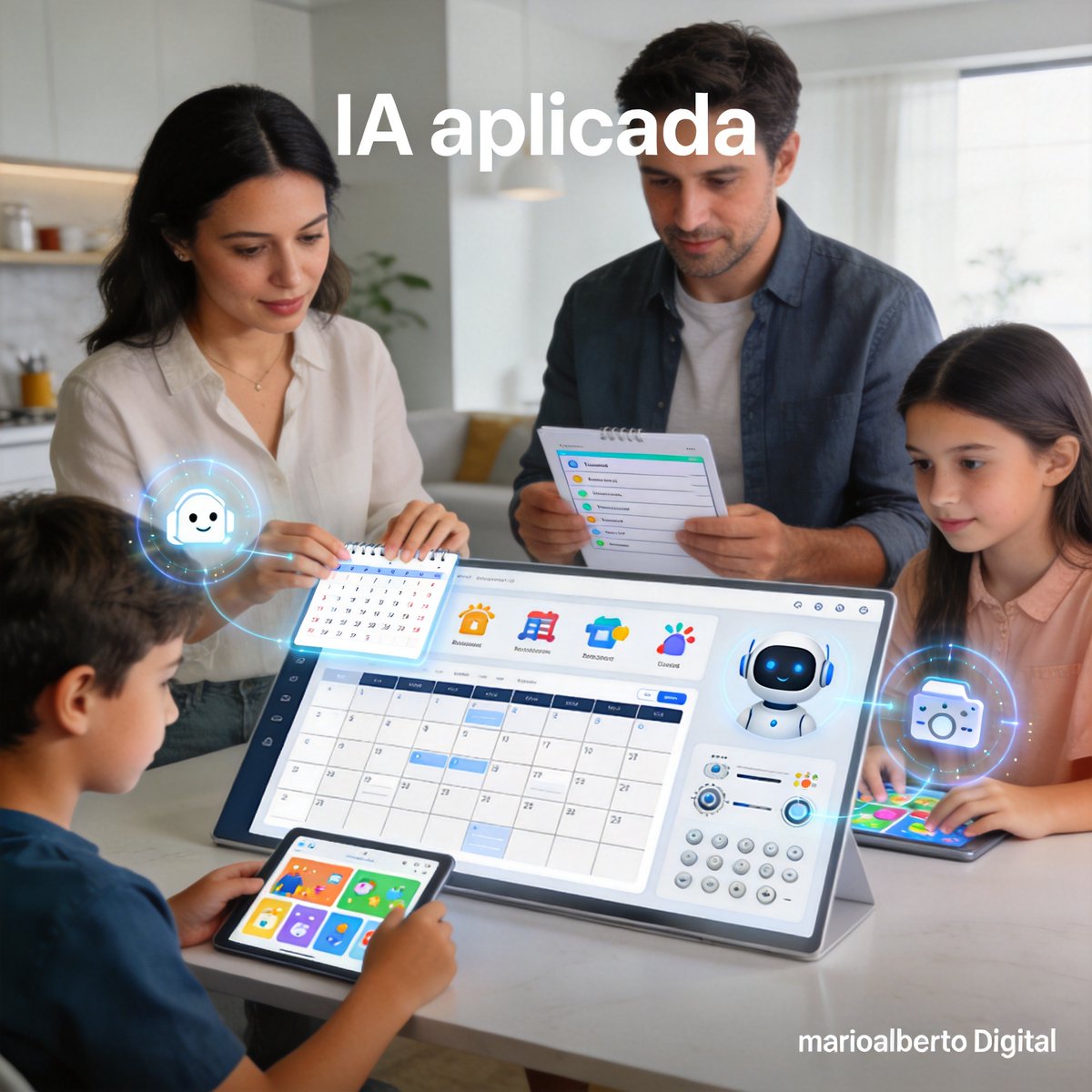 MarioAlbertoTIC's tweet photo. La IA no solo revoluciona el trabajo, también se integra en los hogares estadounidenses para apoyar en crianza, organización y apoyo emocional. ¿Cómo imaginas que la IA puede influir en la vida familiar? #IA #InteligenciaArtificial https://t.co/slkAXer9Wk