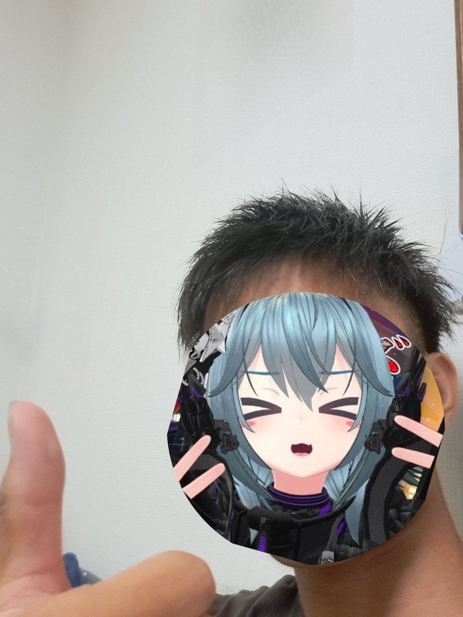 Zagaage's tweet photo. みんなおやすみ～本日は髪を切ったリアルアバターでお送りいたしまーす https://t.co/2K1hrrjxd6