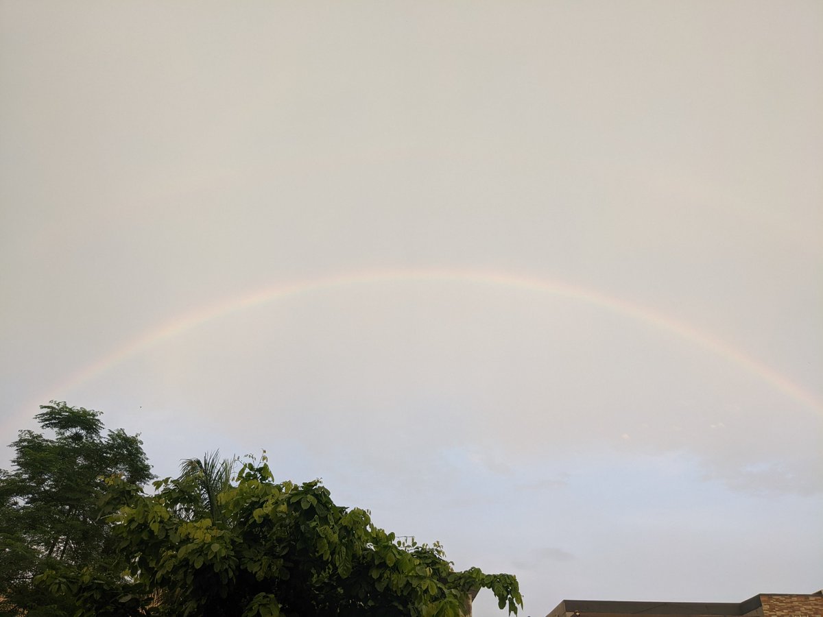 naadan_yal's tweet photo. "you can't have a rainbow without a little rain" https://t.co/JPsC21vgAH