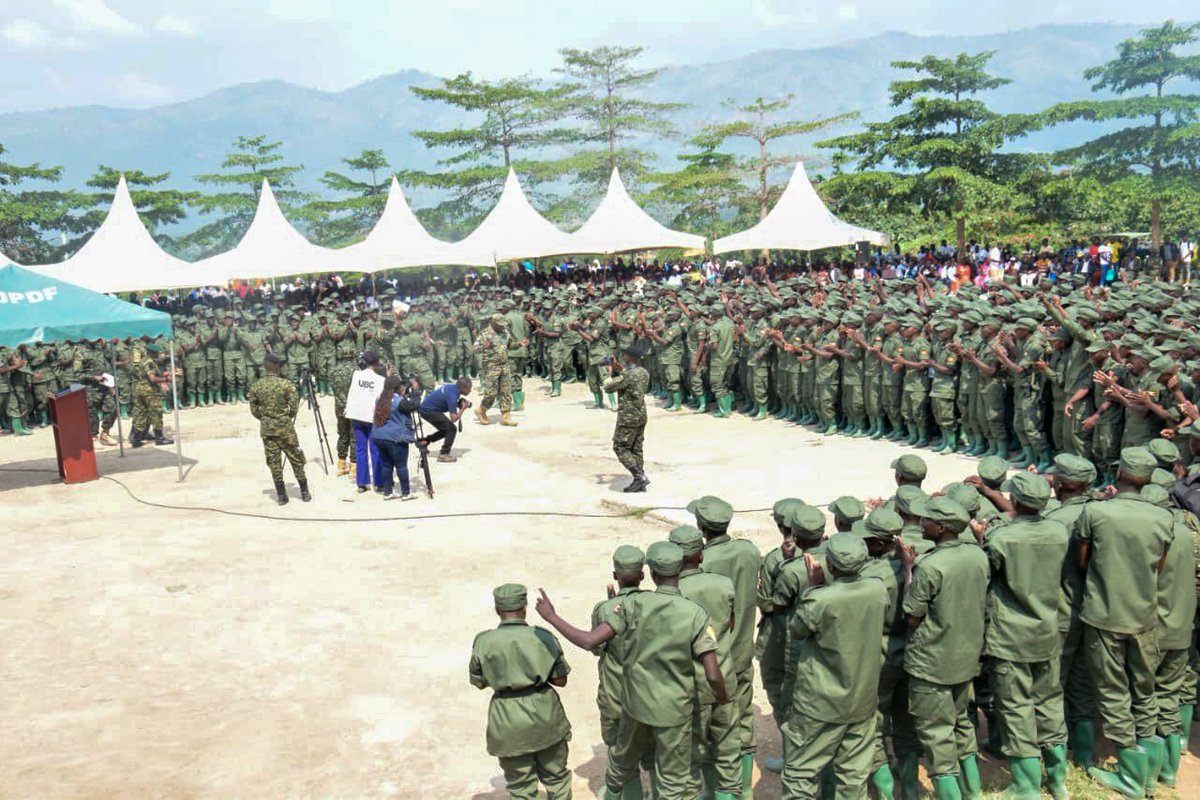 TrillUganda's tweet photo. UPDATE:
UPDF Mountain Warfare Training School Passes Out 742 Recruits in Ntoroko District https://t.co/FU6OvqIV1w