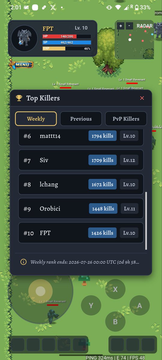 Preciouslydrops's tweet photo. Playing with a cool character on @Gableguardians with my @solanamobile

Top 10 in the weekly battle. Quite fun. https://t.co/l2M0CpG8IR