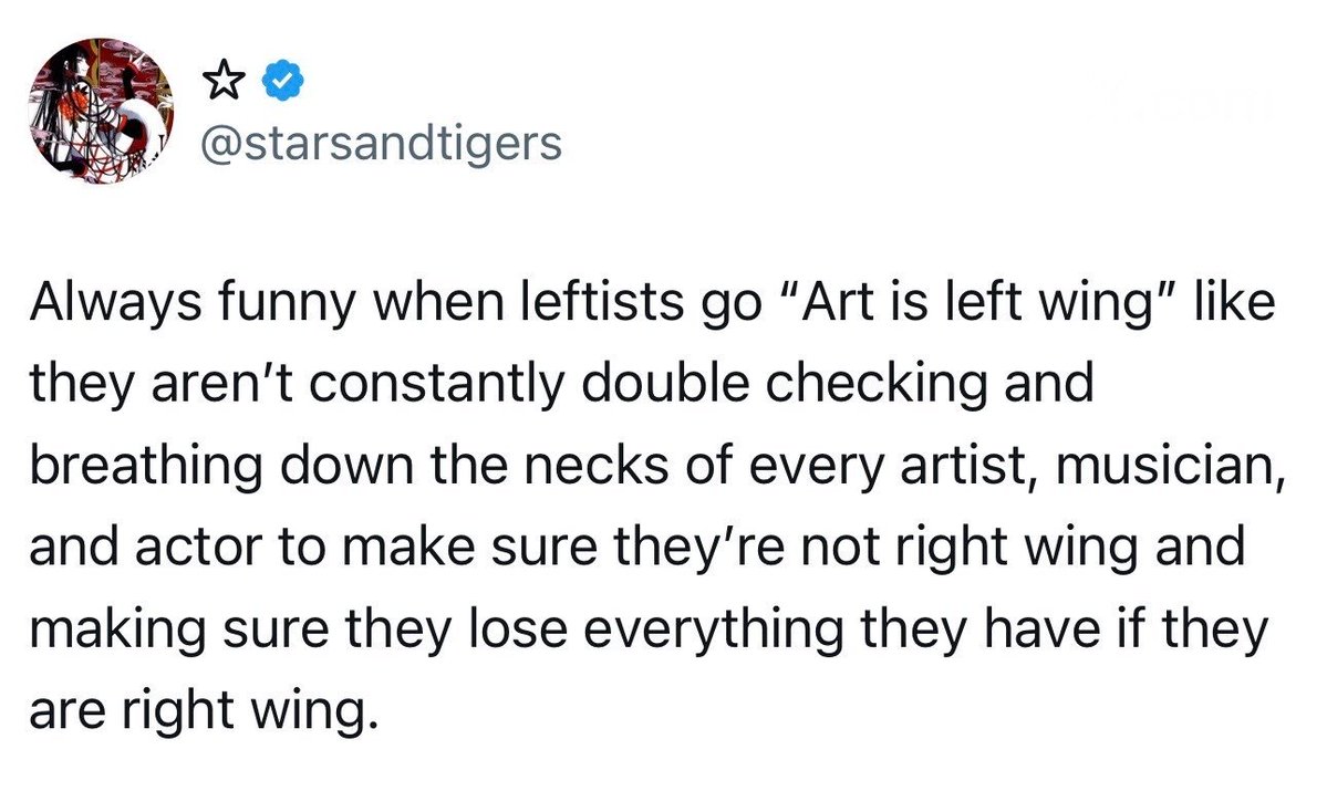 CishetCaine's tweet photo. We don't. We care about when "fans" of something go out of their way to harass creatives on the projects they like who dare to commit the horrible sin of...

*Checks notes*

...being mildly conservative https://t.co/DI6LtV0nKi