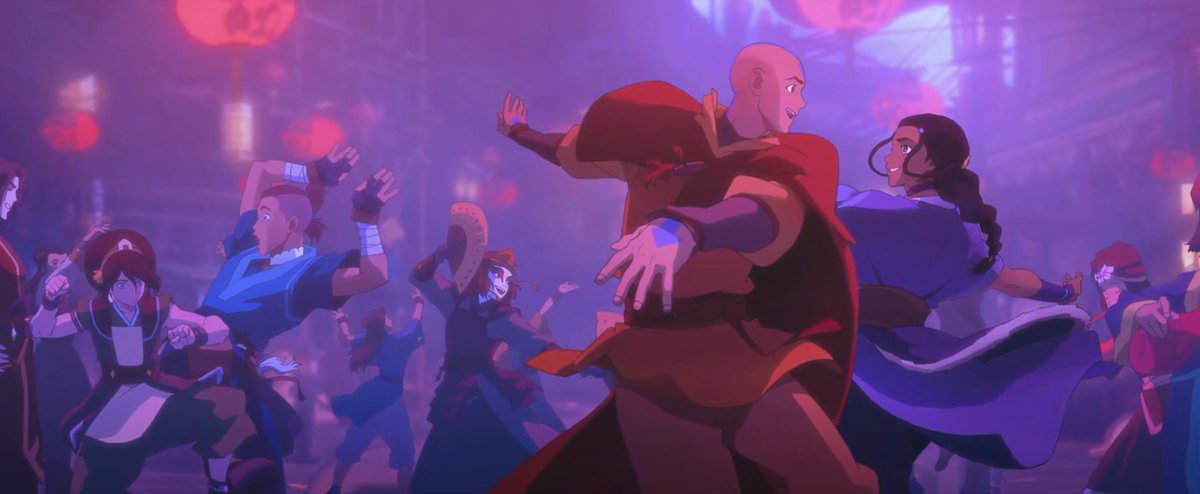 chosovanty's tweet photo. #kataang in the end credits!! https://t.co/XObP4vTDUX