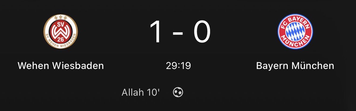 olisecope's tweet photo. allah scoring against bayern mashallah https://t.co/E2S3iDAn9N