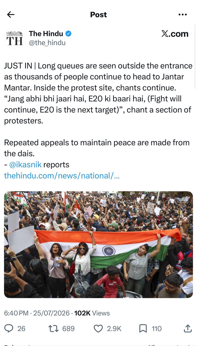 E20Party's tweet photo. @tehseenp This is just beginning https://t.co/uyBX8v0I47