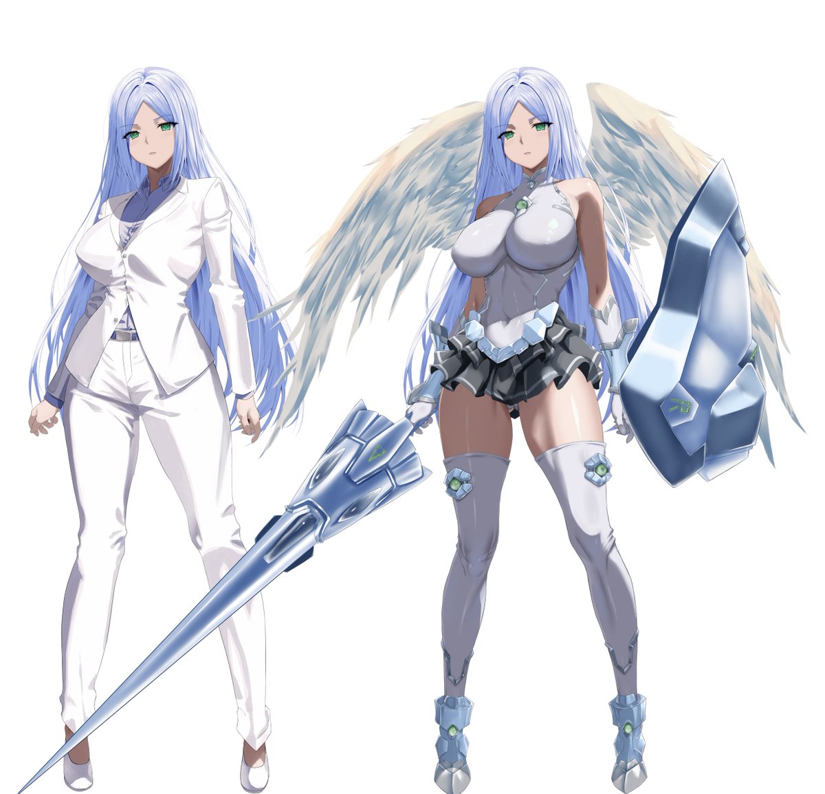 Sylfilia's tweet photo. 最新話、明日6時に投稿予約しました！
リンクはリプ欄へ

健気にがんばるオルレアを生暖かい目で見守ってあげてください☺️
#ヒロピン

【R18】「【7/25書籍版発売！】討魔神姫シルフィリア〜絶対零度の最強変身ヒロイン、無限に広がる並行世界で無数の無様敗北を観測される〜」#narou #narouN9751GM https://t.co/jirH033XdF