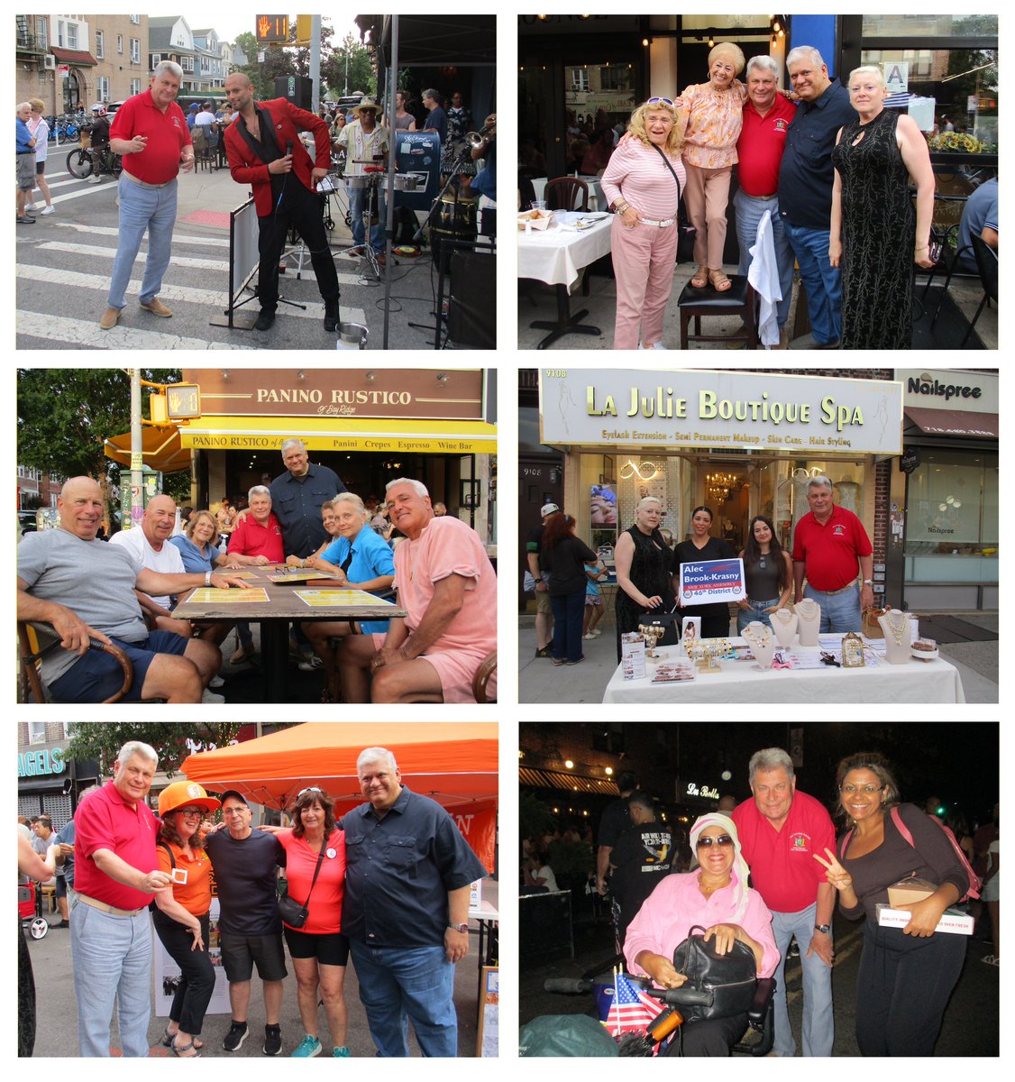AlecBrookKrasny's tweet photo. Friday evening was the first Summer Stroll of 2026 on 3rd Avenue in Bay Ridge. It was a perfect time to meet friends, enjoy great food, and support the merchants of 3rd Avenue. Thank you to everyone who made the stroll a huge success and thank you to the NYPD for keeping everyone safe!