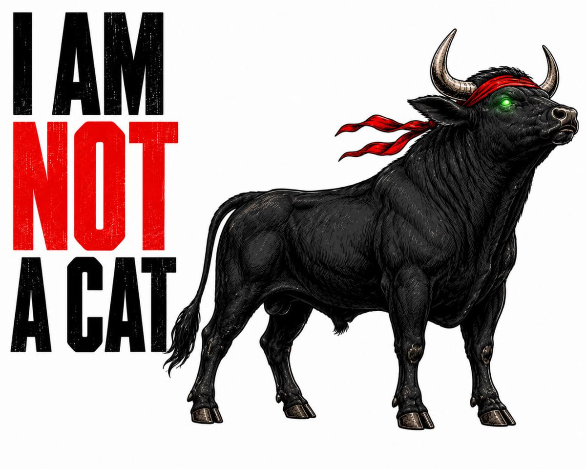 GAMESTOP_BULL's tweet photo. Behind the cat was a man who happened to be a bull. 

Keith Gill didn't inspire millions because he became wealthy.

He inspired them because he had the courage to stand behind his convictions when almost everyone else thought he was wrong. He reminded ordinary people that you don't need to come from Wall Street to have an opinion that matters. 

Sometimes one person, armed with nothing more than conviction and the willingness to share it, can inspire an entire generation.

$GMEBULL