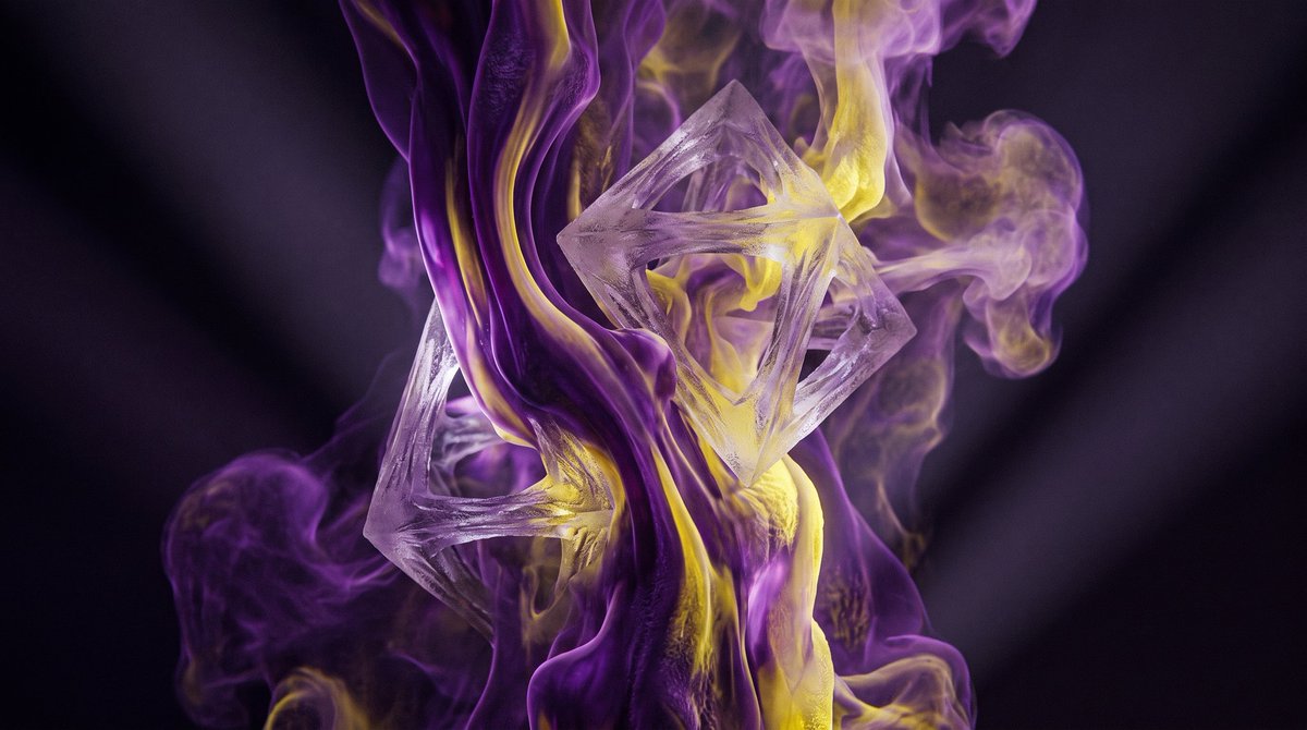 AI Generates Abstract Art from Complex Prompt